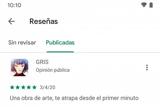 Cómo revisar tus reseñas y valoraciones en Google Play Store