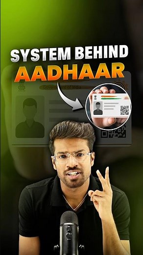 System Behind Aadhaar 🔐 | How Aadhaar Works & Why It’s Important #aadhar
