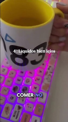 Limpieza básica de teclado mecánico