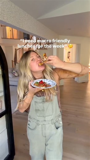 HALEY HENDEL on Instagram: "Macro friendly lunches on repeat 🤤Drop MACRO for the recipes to get sent to you directly. We need protein. We need satiating meals. I know we are busy ladies. BUT don’t skip it because you’re unprepared or go through the drive thru because it’s more “convenient.” No shame but when you have goals, you prioritize what’s important. Tag a friend who would love ✨ #kidapproved #familyfood #easymeal #macrosmatter #macrofriendly #highproteinmeals high protein, macros, lunch 