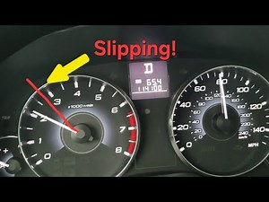 2011 Subaru Outback CVT Transmission Slip