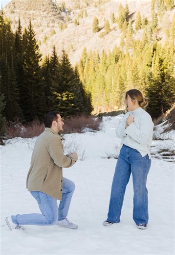 Surprise Proposal Captured in Stunning Photoshoot