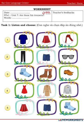 Family friend 1 - Unit 7