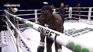 75K views · 412 reactions | TKO - FRONT TEETH KNOCKED OUT  Michael Boapeah wins in unique fashion at #COLLISION5 | GLORY Kickboxing | Facebook