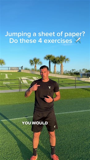 Jumping a sheet of paper? Do these 4 exercises. If you struggle to win aerial duels as a center back, this video is for you. Too many defenders complain about not jumping high enough… but they never train explosiveness with intention. Being good in the air is not genetics. It’s power, timing and repetition. Tuck jumps. Lunge jumps. Broad jumps. Squat jumps. No equipment. No excuses. Just bodyweight and intent. Do this 2 times per week before your lift or field session. Focus on maximum explosion