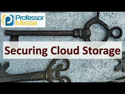 Securing Cloud Storage - SY0-601 CompTIA Security+ : 3.6