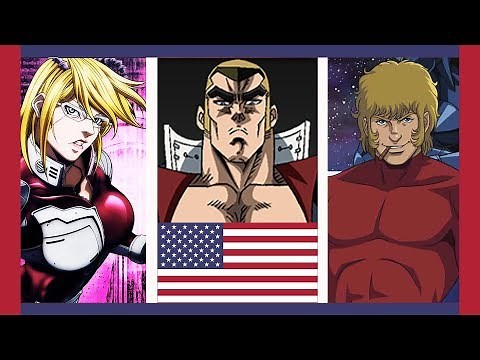 TOP 10 American Anime Characters