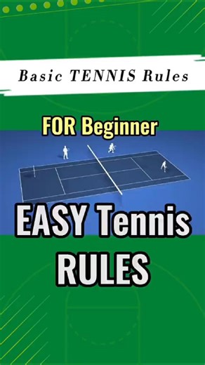 New to tennis? 🏆 Learn the basic tennis rules in under 5 minutes! From understanding the tennis court layout to how singles and doubles matches work, this video breaks it all down for beginners. 🎾 We explain how the serve works, where the ball needs to land, and how scoring goes from 15 to 30 to 40—including what deuce means and how to win a game, set, and match. Whether you're just picking up a racket or need a quick refresher, this guide is for you! 📺 Subscribe for more quick sports tutoria