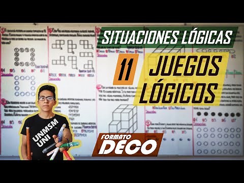 JUEGOS LÓGICOS | SITUACIONES LÓGICAS | RAZONAMIENTO LÓGICO