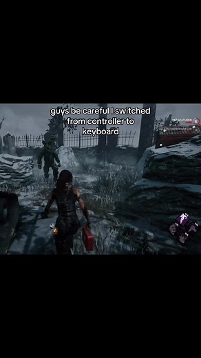 Cuidado al cambiar de controlador a teclado en DBD