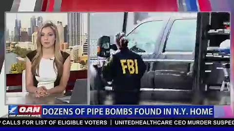 Police discover more than two dozen pipe bombs inside a White Plains New York apartment.Watch OAN on Spectrum and YouTube TV today!