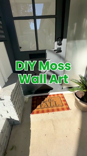 Creating a Stunning DIY Moss Wall Art for Your Home Decor