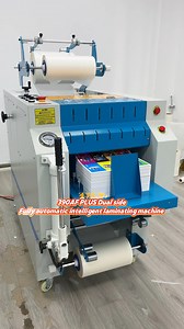 141K views · 1.3K reactions | 390AF PLUS Fully automatic intelligent hydraulic laminating machine, Maximum laminate size 370*750mm, Paper weight 120g-500gsm, very stable and perfect laminating effect,double side lamination at same time. machine with paper auto overlap and paper auto separate function. laminating speed 8 meters per minute. Perfect performance and good price #laminator #laminatingmachine #lamination #laminating #graphicshop #printshop | Michael Lou | Facebook