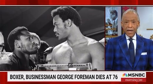 On MSNBC’s #MorningJoe, I reflected on the life and legacy of #GeorgeForeman, who has passed away. I first saw him as a young activist during the Olympics when he waved the flag, a moment that didn’t sit well with many of us who supported John Carlos and Harry Edwards. But over time, Foreman showed us who he really was.After his victory over Frazier, and especially following his legendary fight with Muhammad Ali, we came to see a man who was not only a fierce competitor but also deeply committed