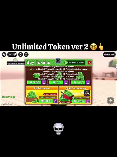 Free Unlimited Token for Grow A Garden Update Ver 2