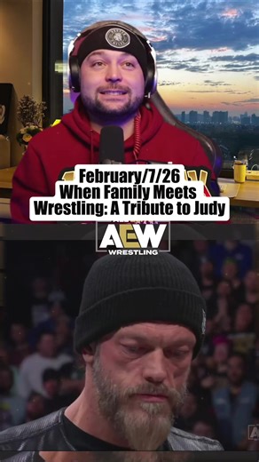 When Family Meets Wrestling: A Tribute to Judy 🤼‍♀️💔 #WrestlingTribute #FamilyBond #AEWDrama #AEWTagTeam #TechTips
