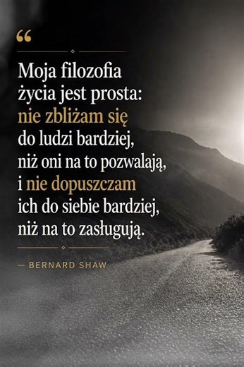 Moja Filozofia Życia jest Prosta