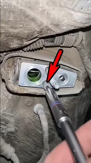 Replace AC expansion valve! #youtube #viral #tricks