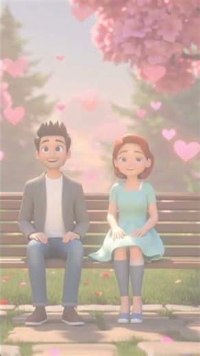 Cute Valentine Love Story 💖 Romantic Cartoon Animation