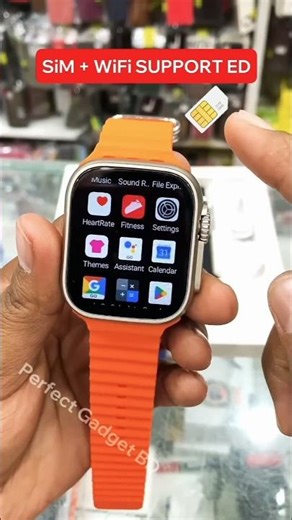 SIM Card Supported 🔥 Best Smart Watch #smartwatch #shorts