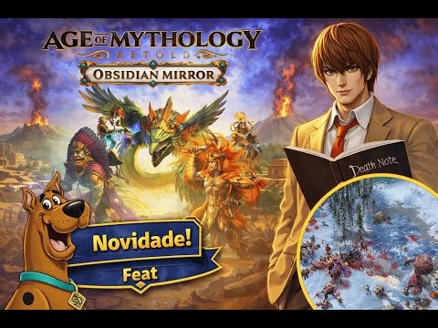 🔴Novidades feet Scooby | Age of Mythology - Retold