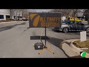 Setting up an InstAlert 24 Variable Message Sign | All Traffic Solutions