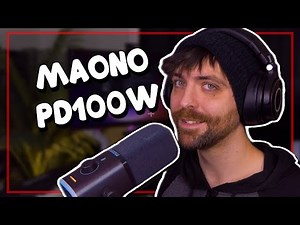 MAONO PD100W: A Great, WIRELESS USB Microphone for Beginner YouTubers! | GOOD NOISE REDUCTION!