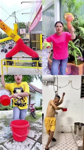 A Ram Sam Sam Dance Challenge & Water Fails! 💃🚿