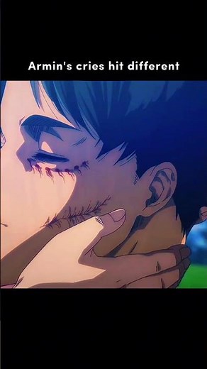 AOT Final Arc 🥺 Armin crying for eren ❤️‍🩹 #aot #anime #shorts