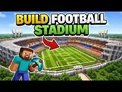 How To Build Football Stadium Minecraft (2026)