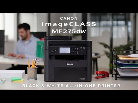 Canon imageCLASS MF275dw: Black & White Multifunction Laser Printer