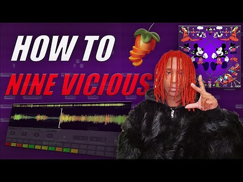 How 406ahmad Makes SAMPLE Beats for Nine Vicious (FL Studio Tutorial)
