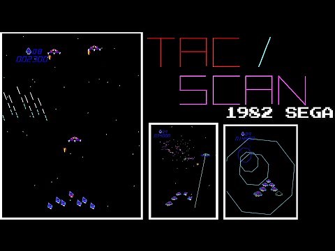 TAC/SCAN [AC] 1982 SEGA アーケード「ベクタースキャン」