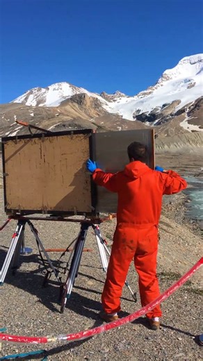 Bill Hao on Instagram: "An artist create by huge format Wetplate collodion Process based on Canada Bill Hao is an off grid landscape wetplate photographer, He built a huge 32X48 inch format camera himself and converted a tour bus into a mobile darkroom so he could take his 170-year-old dream on the road, in the mountains. He isn‘t working in studio, he is using photography of 1851 and working in Fields, Mountains on a off grid darkroom bus. #wetplatecollodion #wetplatephotography #wetplate #wetp