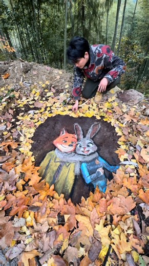 This artist creates striking works from stones, twigs, bark, and dust, revealing the raw beauty of nature. Each piece emphasizes organic textures and invites a deeper connection with the natural world. Artist: niuyifei3725 / 牛一飞 on Douyin #art #nature #talent | Sketch Daily Dose