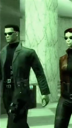 The Matrix Lobby Scene but it’s PS2
