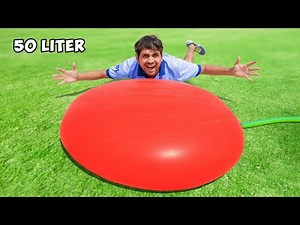 Super Size Monster Balloon VS Water - सोचा नहीं था ऐसा होगा ?