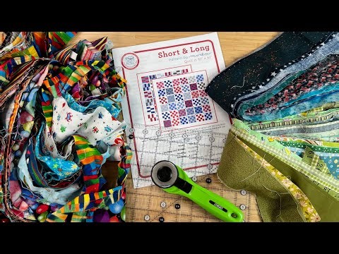 I Made TWO Different Quilts from One Pattern! Using 2½" Strip Scraps (Jelly Roll Friendly!)