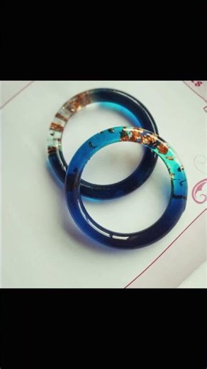 “Handmade resin bangles for the girl who makes his heart colourful.” 🌈#resinart# #resin bangles#love