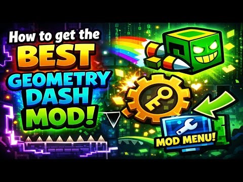 How to get the BEST Geometry Dash MOD!