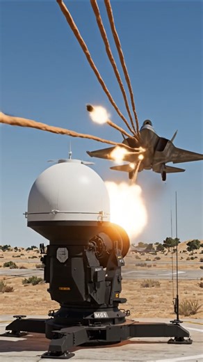 Phalanx CIWS C-RAM vs. F-22 Raptor Fighter - Military Simulation in ArmA3
