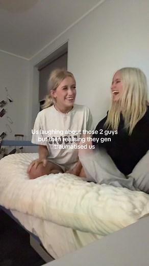 Us Laughing Then Realizing Guys Traumatized Us