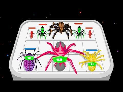 INSECT CLASH: Merge & Rule - Merge Ant, Insect Run ★ Battle Master Gameplay