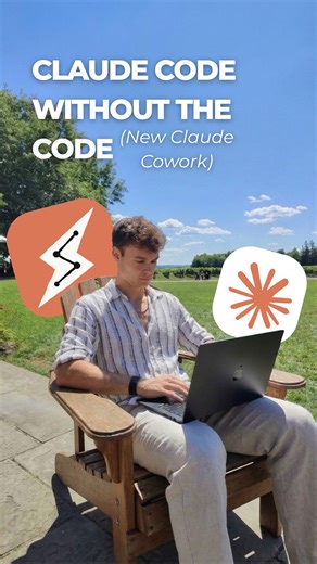 Liam Johnston | Claude Code is the most powerful AI coding agent — but it ran in a terminal. Anthropic just made a version for non-technical people. It’s... | Instagram