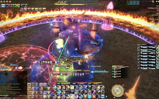 【FF14】究极神兵绝境战 世界首杀 Entropy（骑士视角）