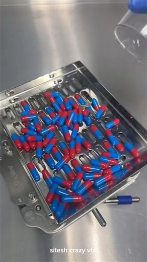 🏭 How Medicine Capsules Are Made in a Factory 💊