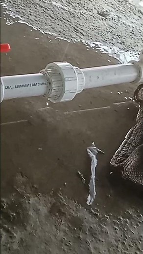 how to install ppr 40mm union