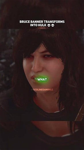 Bruce Banner Transforms Into Hulk #shorts #gaming #avengers