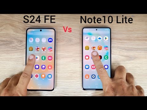 Samsung S24 FE vs Note10 lite | SPEED TEST
