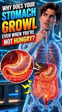 Why Does Your Stomach Growl Even When You’re Not Hungry?